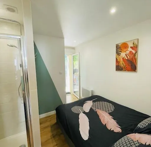 Le Belloc- Suberbe T1 Bis - Au Calme - Terrasse - Vue Jardin Apartamento *