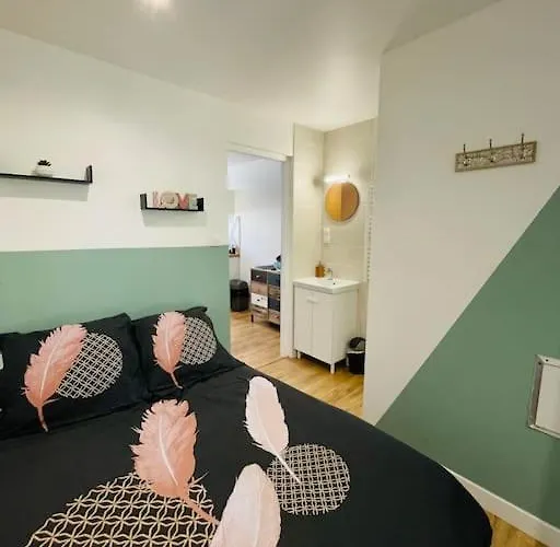 Le Belloc- Suberbe T1 Bis - Au Calme - Terrasse - Vue Jardin Apartman Agen